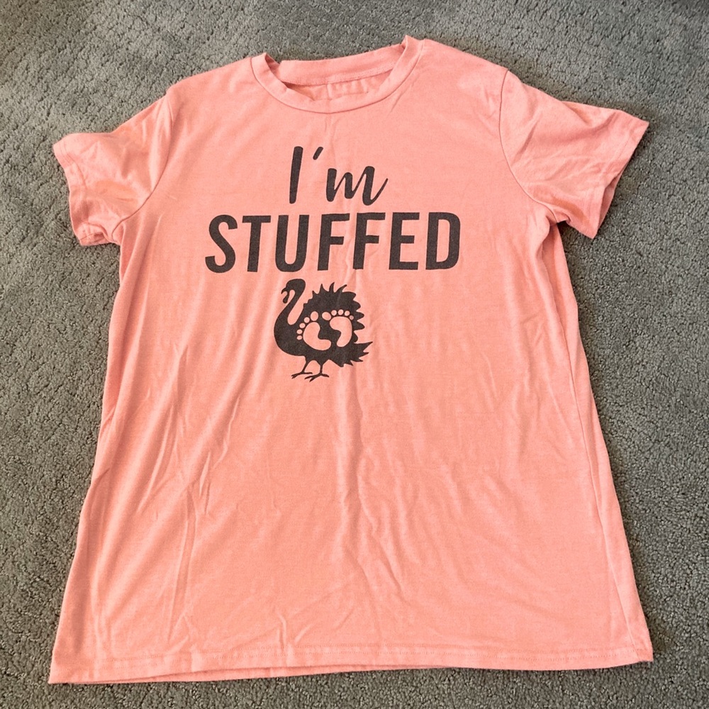 Maternity pregnancy thanksgiving shirt